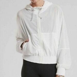 Athleta Vata Jacket In Cream EUC